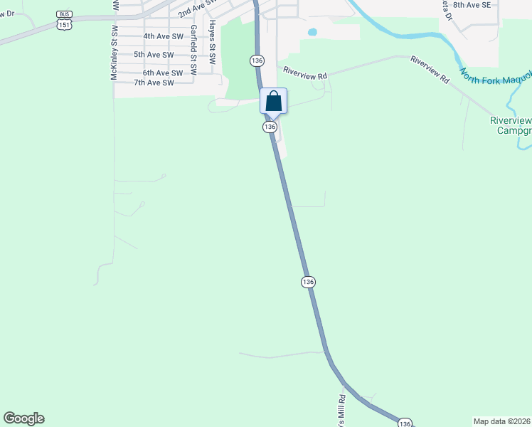 map of restaurants, bars, coffee shops, grocery stores, and more near in Cascade