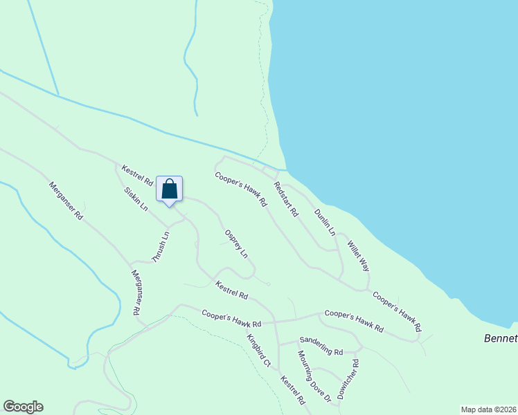 map of restaurants, bars, coffee shops, grocery stores, and more near 6818 Cooper's Hawk Road in Klamath Falls