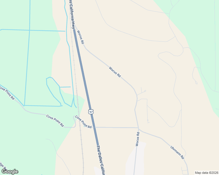 map of restaurants, bars, coffee shops, grocery stores, and more near 6718 Wocus Road in Klamath Falls