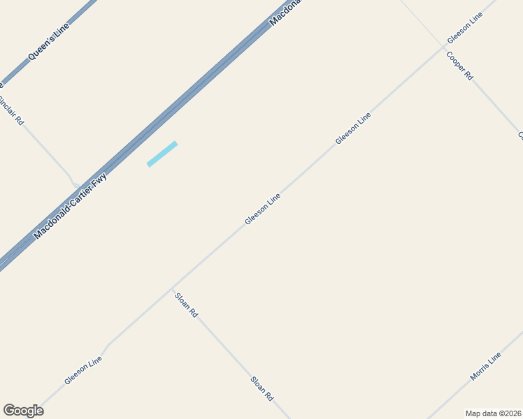 map of restaurants, bars, coffee shops, grocery stores, and more near Gleeson Line in Chatham-Kent