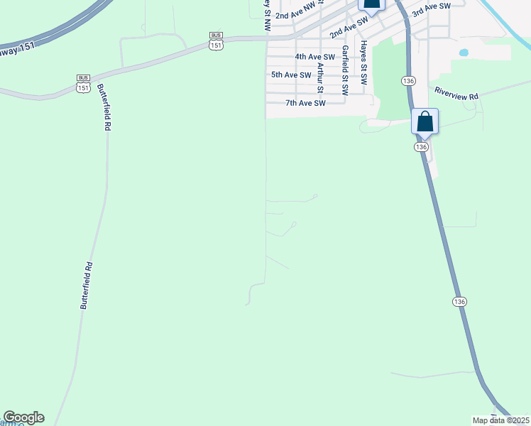 map of restaurants, bars, coffee shops, grocery stores, and more near 7400 Ridgewood Drive in Cascade