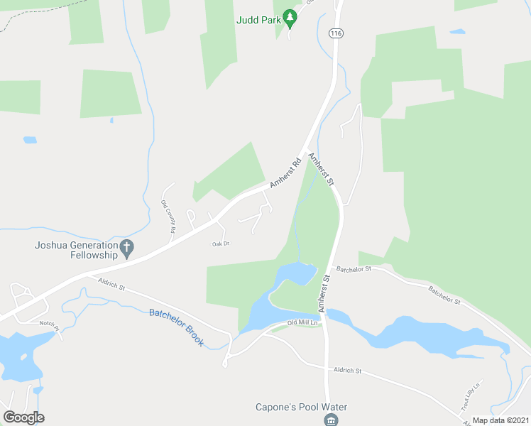 map of restaurants, bars, coffee shops, grocery stores, and more near 41 Granby Heights in Granby