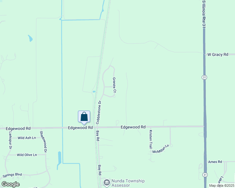 map of restaurants, bars, coffee shops, grocery stores, and more near 2855 Granite Court in Crystal Lake