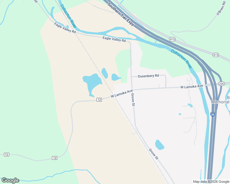 map of restaurants, bars, coffee shops, grocery stores, and more near 112 West Lamoka Avenue in Savona