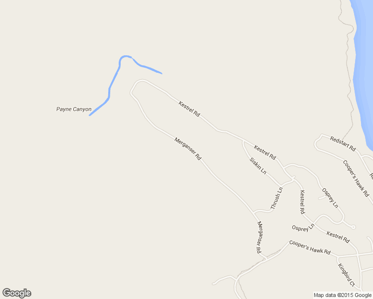 map of restaurants, bars, coffee shops, grocery stores, and more near 11756 Merganser Road in Klamath Falls