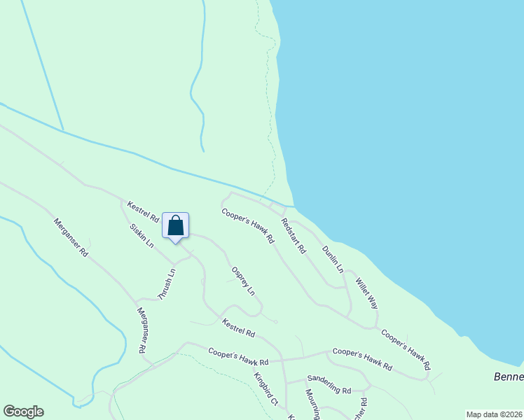 map of restaurants, bars, coffee shops, grocery stores, and more near 6920 Redstart Road in Klamath Falls