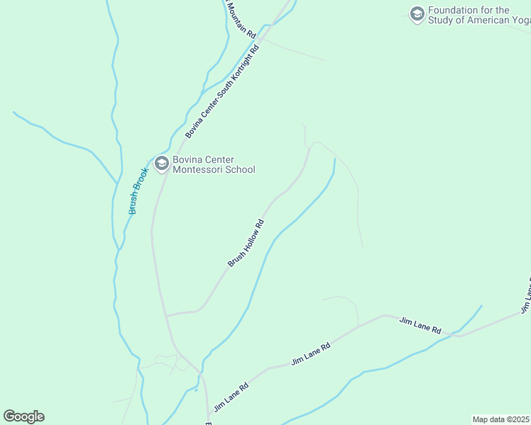 map of restaurants, bars, coffee shops, grocery stores, and more near 651 Brush Hollow Road in Bovina Center