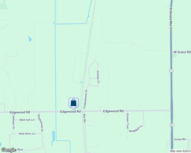 map of restaurants, bars, coffee shops, grocery stores, and more near 5271 Pebble Lane in Crystal Lake
