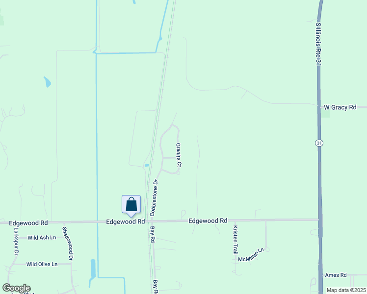 map of restaurants, bars, coffee shops, grocery stores, and more near 2755 Granite Court in Crystal Lake