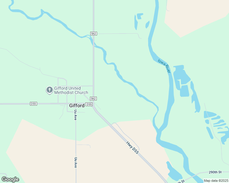 map of restaurants, bars, coffee shops, grocery stores, and more near in Gifford