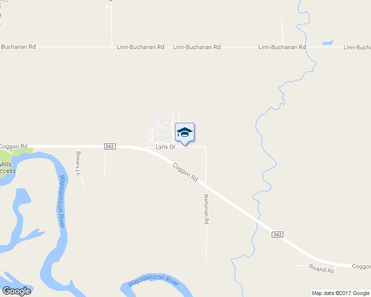 map of restaurants, bars, coffee shops, grocery stores, and more near 2948 Coggon Road in Coggon