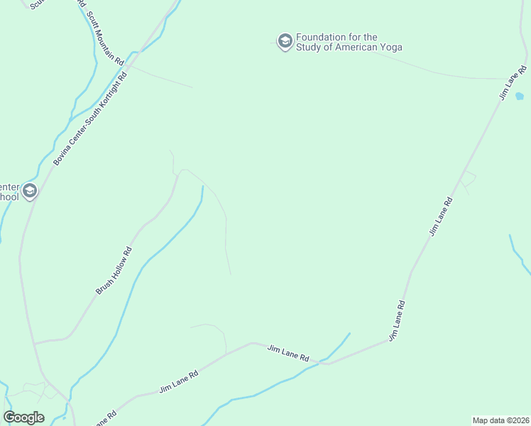 map of restaurants, bars, coffee shops, grocery stores, and more near 1021 Brush Hollow Road in Bovina Center