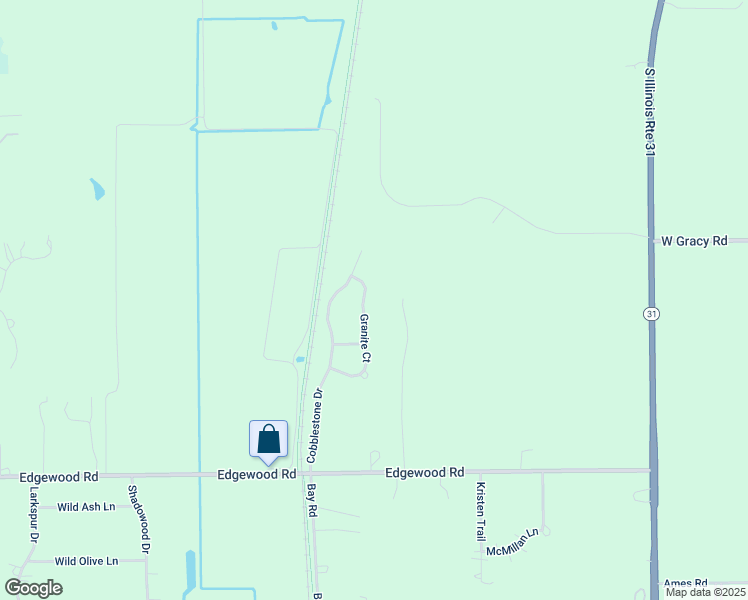 map of restaurants, bars, coffee shops, grocery stores, and more near 2755 Granite Court in Crystal Lake