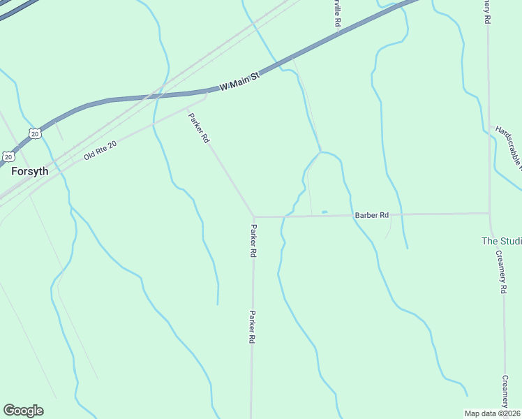 map of restaurants, bars, coffee shops, grocery stores, and more near 6682 Parker Road in Westfield