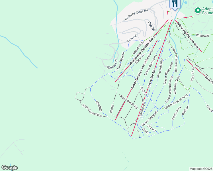 map of restaurants, bars, coffee shops, grocery stores, and more near 241 Club Road in Windham