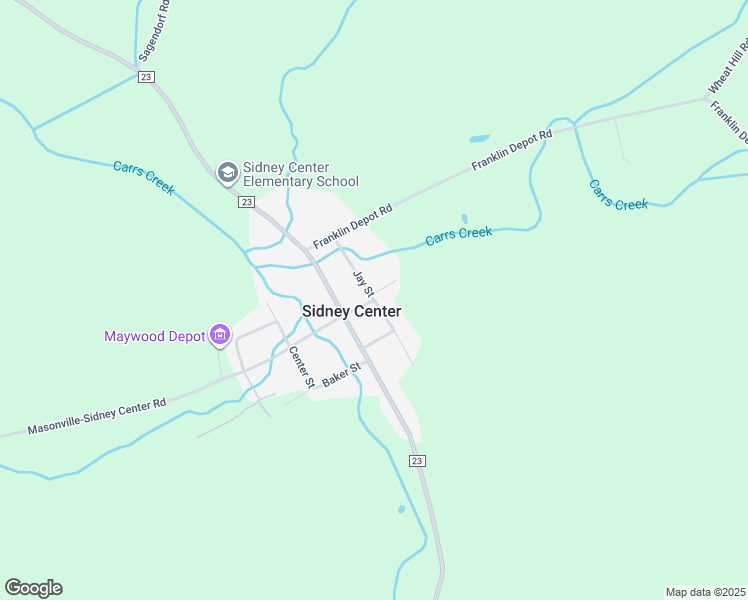 Sidney Center NY Walk Score