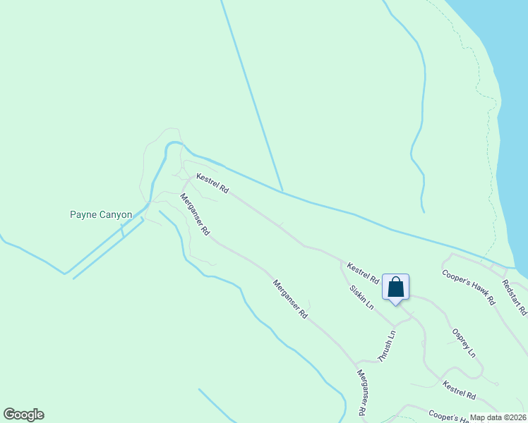 map of restaurants, bars, coffee shops, grocery stores, and more near 11706 Kestrel Road in Klamath Falls