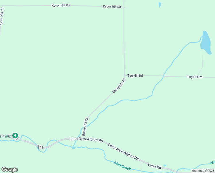 map of restaurants, bars, coffee shops, grocery stores, and more near 6715 Bailey Hill Rd in Cattaraugus
