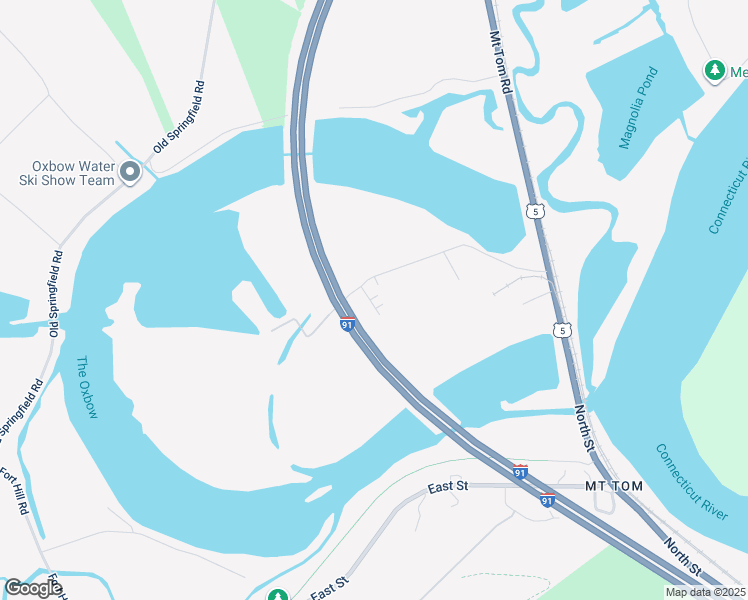 map of restaurants, bars, coffee shops, grocery stores, and more near 4 Ferry Avenue in Northampton