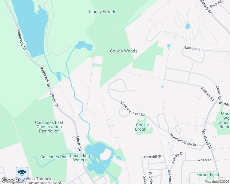 map of restaurants, bars, coffee shops, grocery stores, and more near 109 Moreland Green Drive in Worcester