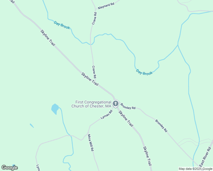 map of restaurants, bars, coffee shops, grocery stores, and more near 348-364 Skyline Trail in Chester