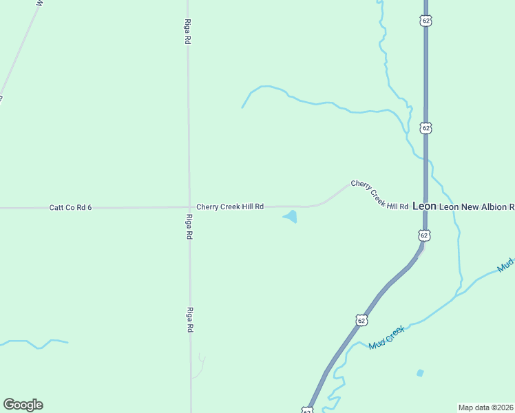 map of restaurants, bars, coffee shops, grocery stores, and more near 12924 Cherry Creek Hill Road in Conewango Valley