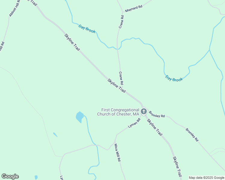 map of restaurants, bars, coffee shops, grocery stores, and more near 367 Skyline Trail in Chester