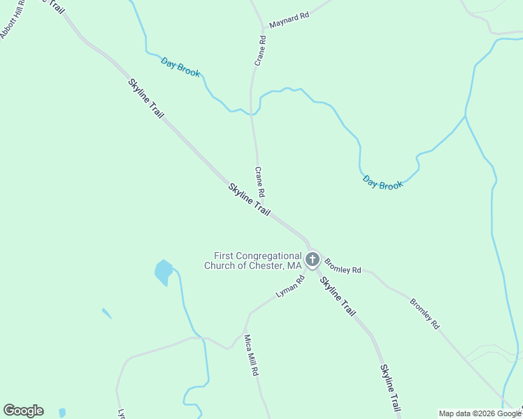 map of restaurants, bars, coffee shops, grocery stores, and more near 364 Skyline Trail in Chester