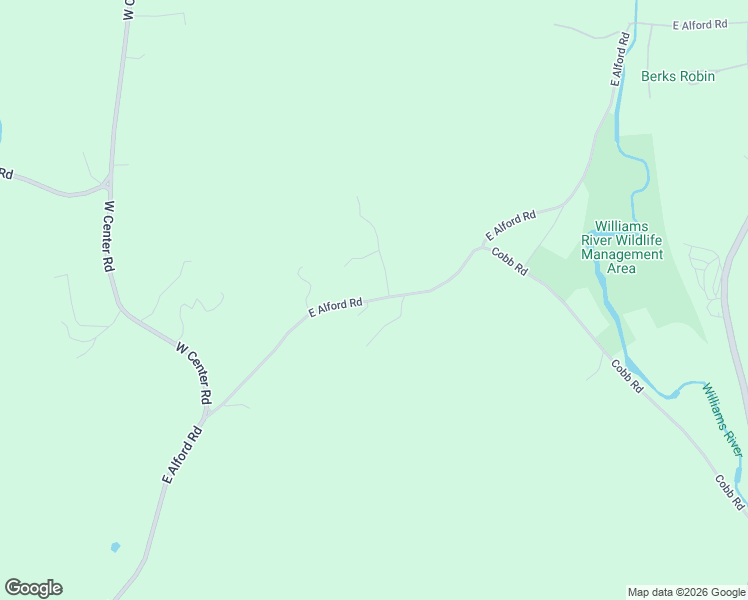 map of restaurants, bars, coffee shops, grocery stores, and more near 210 East Alford Road in West Stockbridge