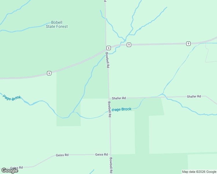 map of restaurants, bars, coffee shops, grocery stores, and more near 516-550 Bowbell Road in Greene