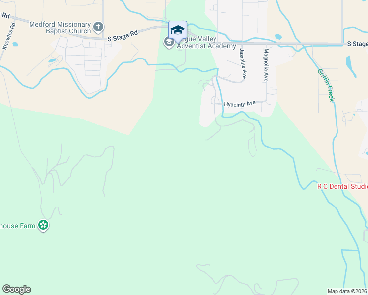 map of restaurants, bars, coffee shops, grocery stores, and more near 3777 Highway 238 in Jacksonville