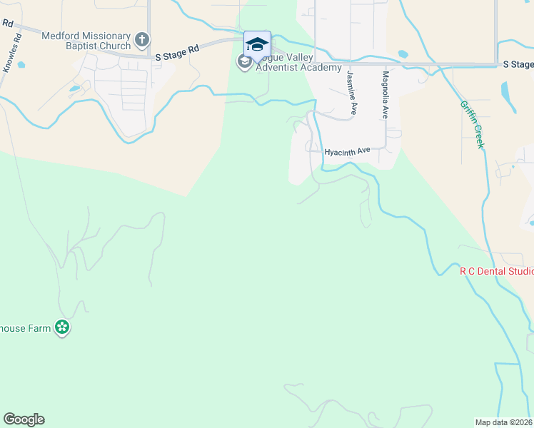 map of restaurants, bars, coffee shops, grocery stores, and more near 3777 Highway 238 in Jacksonville