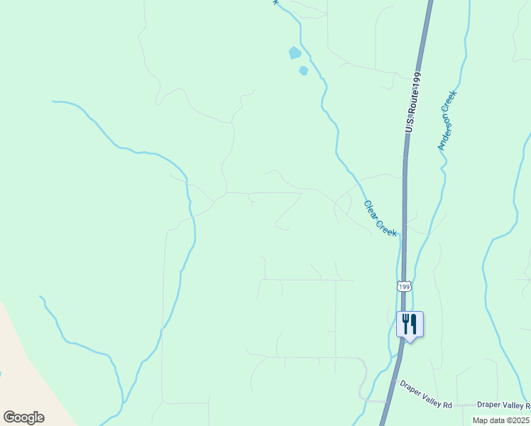 map of restaurants, bars, coffee shops, grocery stores, and more near 377 Pine Tree Way in Selma