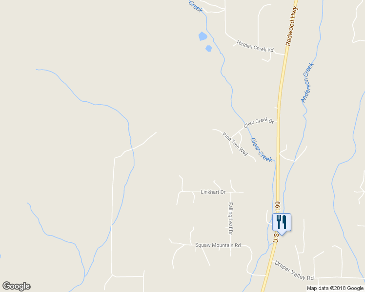 map of restaurants, bars, coffee shops, grocery stores, and more near 377 Pine Tree Way in Selma