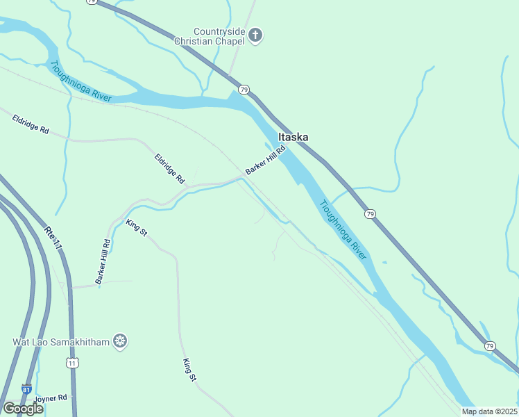map of restaurants, bars, coffee shops, grocery stores, and more near 24 McGowan Road in Whitney Point