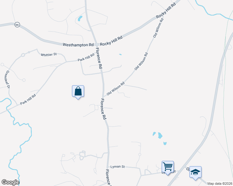 map of restaurants, bars, coffee shops, grocery stores, and more near 280 Old Wilson Rd in Florence