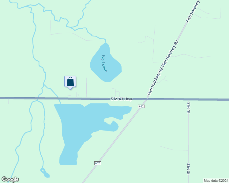 map of restaurants, bars, coffee shops, grocery stores, and more near 24054 Michigan 43 in Mattawan