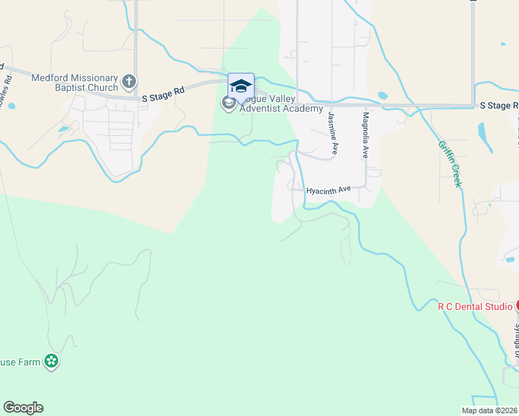 map of restaurants, bars, coffee shops, grocery stores, and more near 3777 Highway 238 in Jacksonville