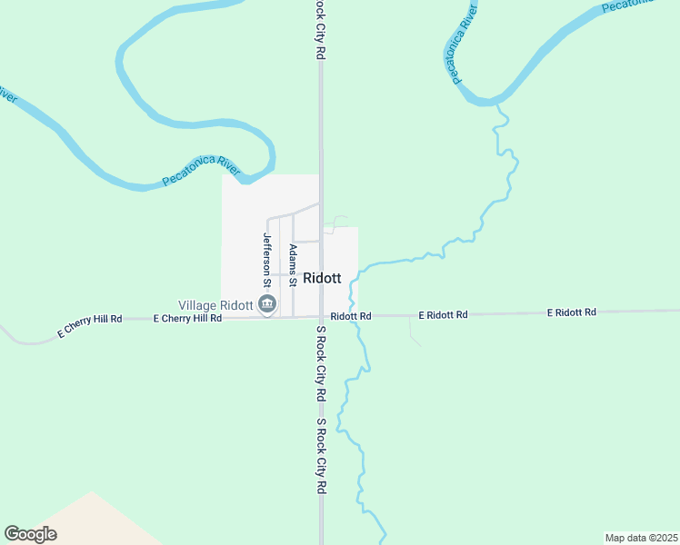 map of restaurants, bars, coffee shops, grocery stores, and more near in Ridott