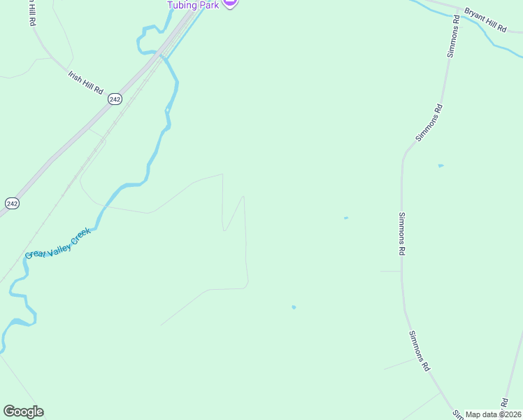 map of restaurants, bars, coffee shops, grocery stores, and more near 9 Creek Ridge Road in Ellicottville