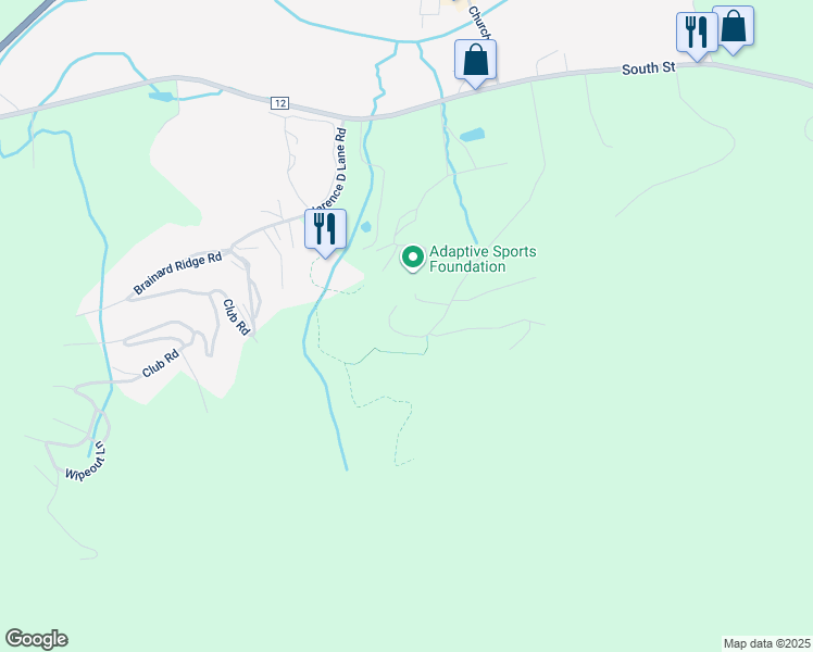 map of restaurants, bars, coffee shops, grocery stores, and more near 138 Trailside Rd in Windham