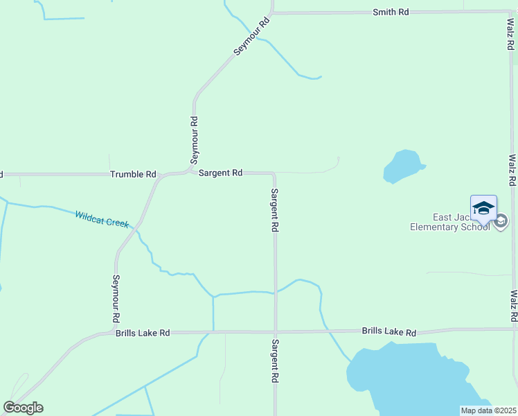 map of restaurants, bars, coffee shops, grocery stores, and more near 4600 Sargent Road in Jackson
