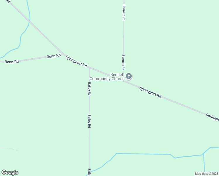 map of restaurants, bars, coffee shops, grocery stores, and more near 6005 Springport Road in Jackson