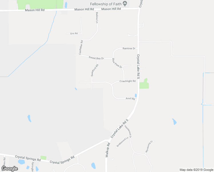 map of restaurants, bars, coffee shops, grocery stores, and more near 6313 Coachlight Road in Crystal Lake