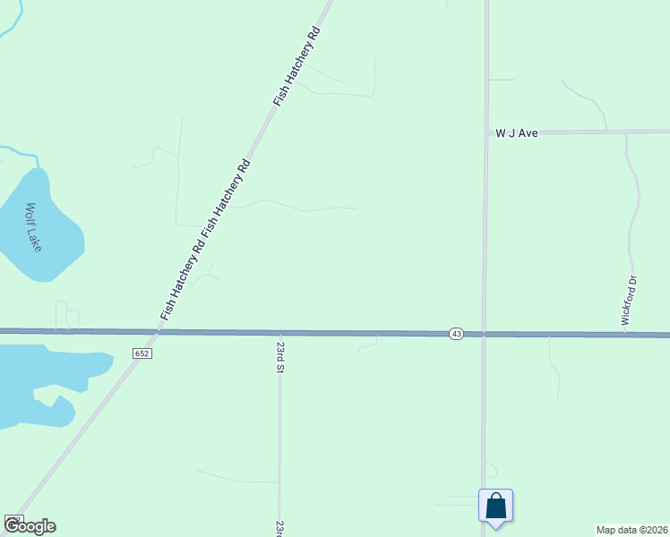 map of restaurants, bars, coffee shops, grocery stores, and more near 22800 Michigan 43 in Kalamazoo