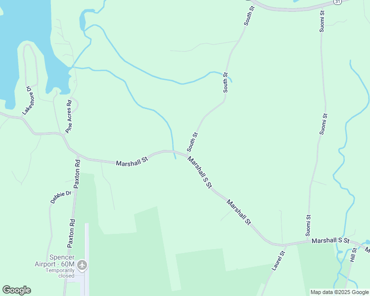 map of restaurants, bars, coffee shops, grocery stores, and more near 85 South Street in Paxton