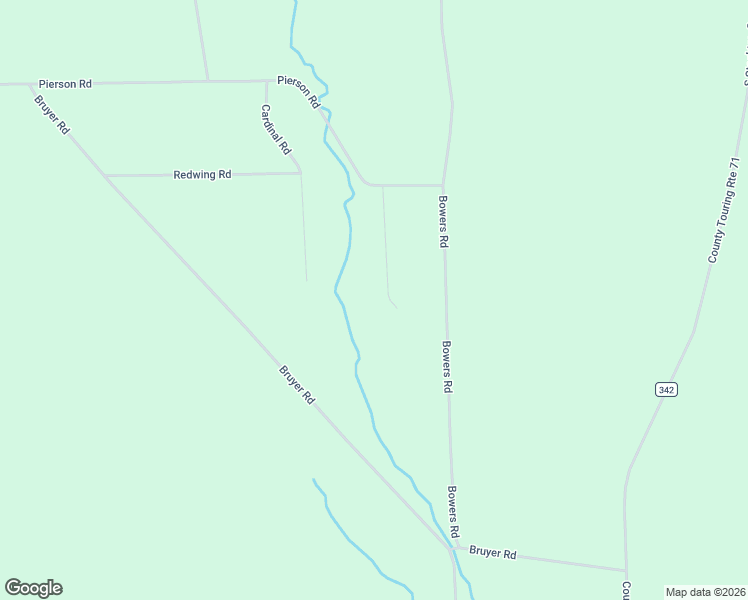 map of restaurants, bars, coffee shops, grocery stores, and more near 6830 Rocky Glen Road in Cassadaga
