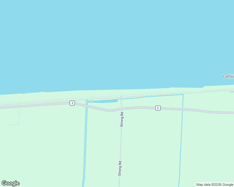 map of restaurants, bars, coffee shops, grocery stores, and more near 599 Ross Beach Road in Belle River