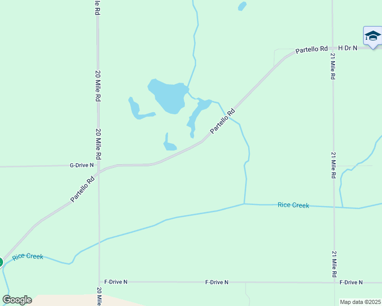 map of restaurants, bars, coffee shops, grocery stores, and more near 20412 Partello Road in Marshall