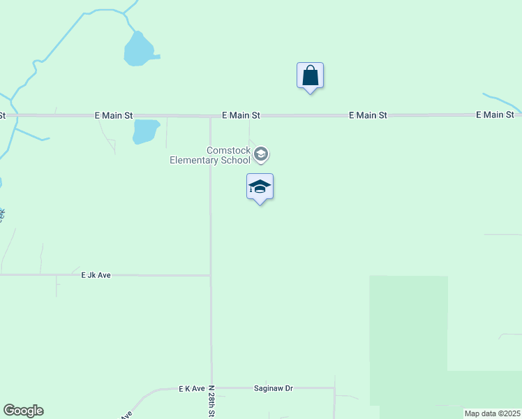map of restaurants, bars, coffee shops, grocery stores, and more near 1423 North 28th Street in Kalamazoo